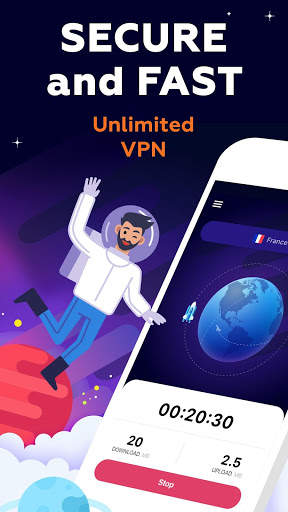 VPN for Android with Proxy Master on Turbo Speed screenshot 1