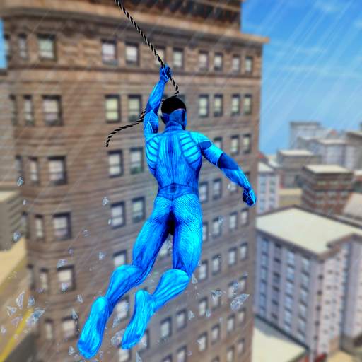 Grand Rope Hero Crime City - Flying Ice Hero Game 1