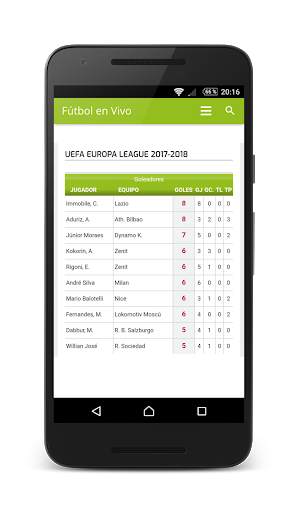 Live Europa League screenshot 5