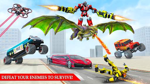Army Robot Car Game:Robot Game screenshot 3