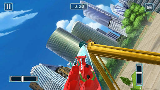 Reckless Roller Coaster Sim: เกมโรลเลอร์โคสเตอร์ screenshot 4