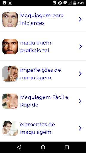 Curso De Maquiagem Para Homens screenshot 1