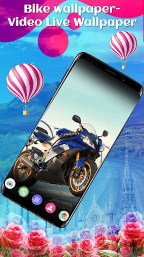 Bike wallpaper-Video Live Wallpaper screenshot 2
