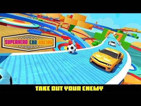 Superhero Car Super Stunts Driving Simulator screenshot 13