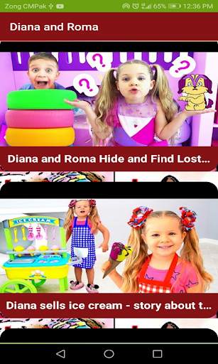 Diana & Roma Videos :Funny Kids Shows screenshot 2