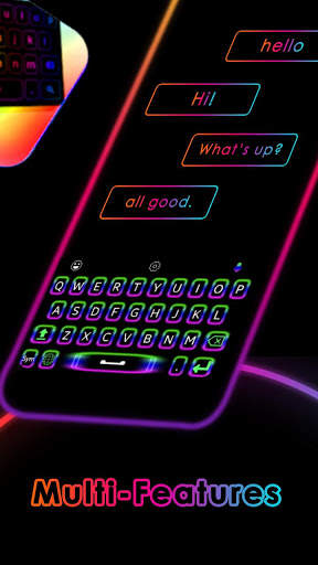 Neon Keyboad 2020 : Neon LED Keyboard स्क्रीनशॉट 6