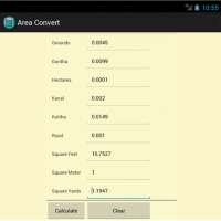 Area Conversion - Prism