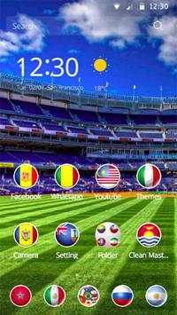 Soccer 2016 theme screenshot 1