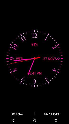 Analog Clock Live Wallpaper screenshot 3