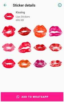 Lips Stickers screenshot 2