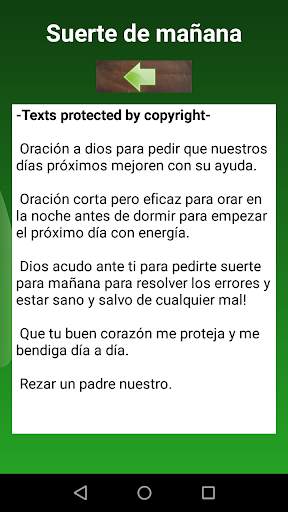 Oraciones de la buena suerte screenshot 4