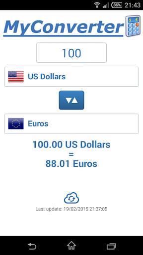 My Currency Converter screenshot 2