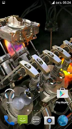 Engine 3D. Video Wallpaper screenshot 1