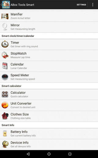 Smart Tools Box for Android Swiss Made screenshot 9