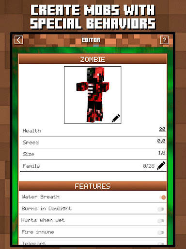 Mods Builder for Mine PE screenshot 8
