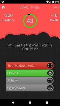 Trivia for WWE स्क्रीनशॉट 3