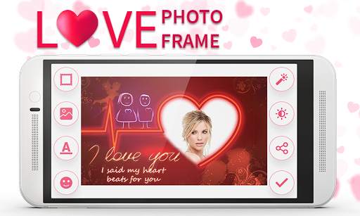 Love Photo Frames - Love Picture Editor screenshot 1