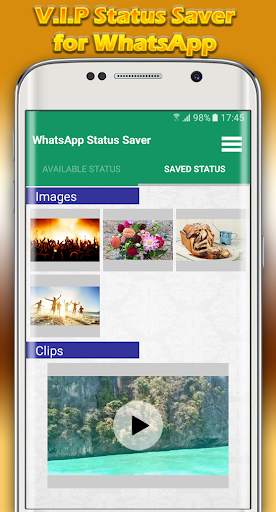 VIP Status Saver for whatsapp Pro स्क्रीनशॉट 3