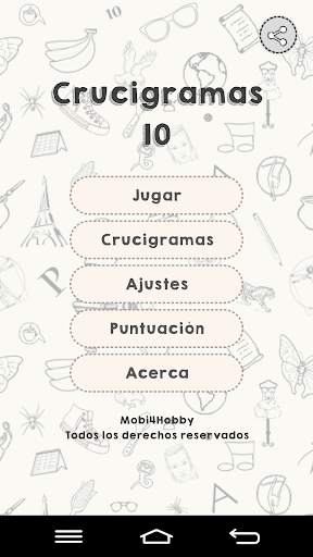 Crucigramas 10 screenshot 1