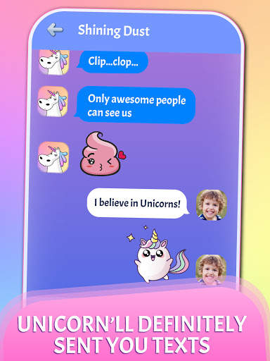 Fake Calls Unicorns Prank screenshot 4