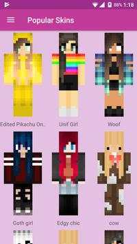 New Girl Skins for Minecraft screenshot 10