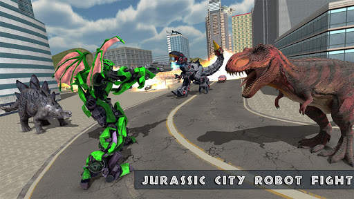 Dragon Robot Transform Game - Dinosaur World Fight screenshot 5
