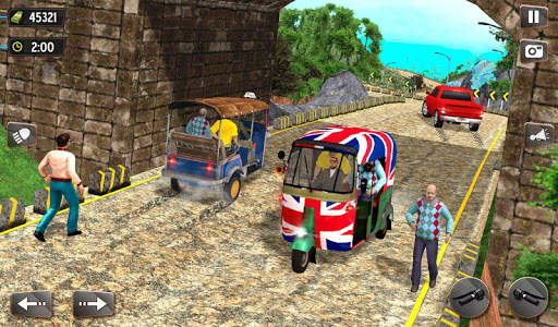 Tuk Tuk Rickshaw Driving - Offroad Auto Driver screenshot 9