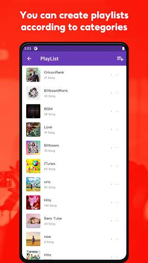 Music HD -- Popular Mp3 Player screenshot 2