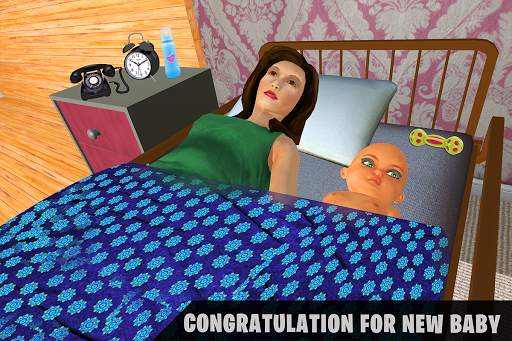 Happy virtual pregnant mom: Mother simulator games screenshot 12