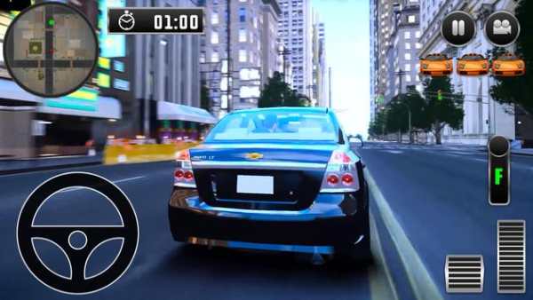 City Driving Chevrolet Car Simulator screenshot 2