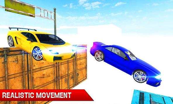 Real Master Extreme Flip Car Stunts racing Track screenshot 1