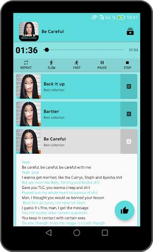 Cardi-B Songs Lyrics Offline (New Version) screenshot 10