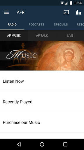 Ancient Faith Radio 1 تصوير الشاشة