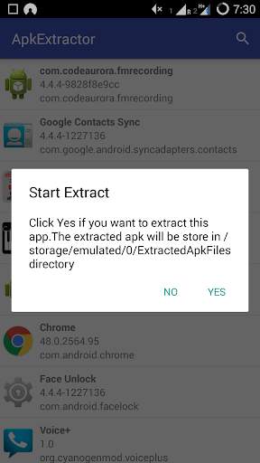 Apk Extractor screenshot 3