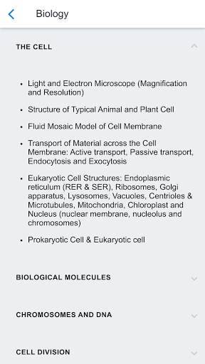 MDCAT Syllabus screenshot 3