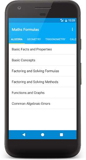 Maths Formulas screenshot 2
