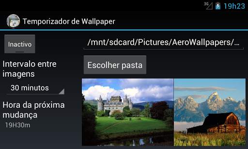 Temporizador de Wallpaper screenshot 2