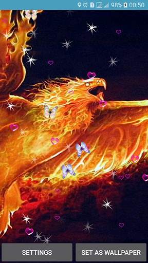 Phoenix Live Wallpaper screenshot 7