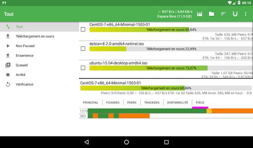 PTorrent Pro - torrent application screenshot 9