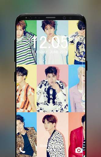 Super Junior Photo Lock Screen App screenshot 1