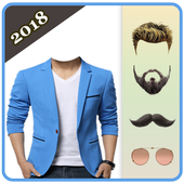 Casual Man Photo Suit Maker icon