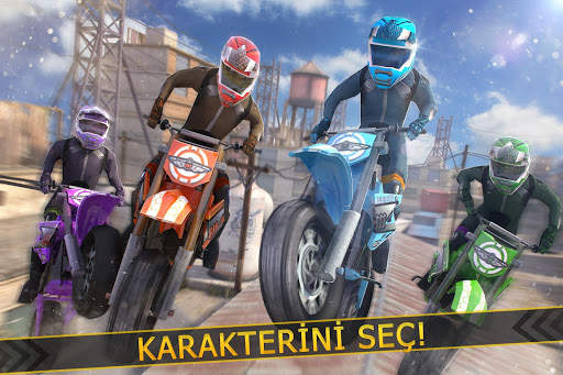 Gerçek Motor Off Road Yarışı screenshot 3