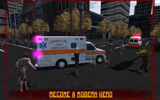 Ambulance Rescue: Zombie City screenshot 4