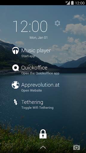 DashClock custom extension 2 تصوير الشاشة