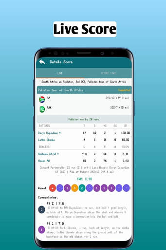 Star Cricket Live Line - Live Score Ipl & More screenshot 6