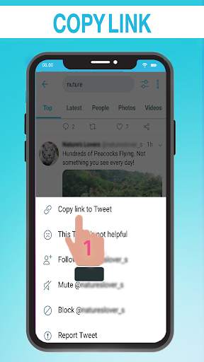 Video downloader for twitter screenshot 2