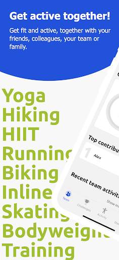 Teamfit - Get active as a team screenshot 1