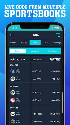 ATS - Sports Betting Odds, Bet Tracking, Stats screenshot 1