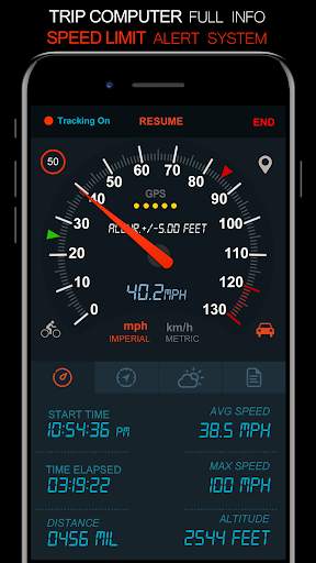 Speedometer GPS -TM screenshot 2