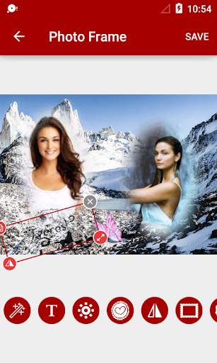 Mountain Dual Photo Frames screenshot 5